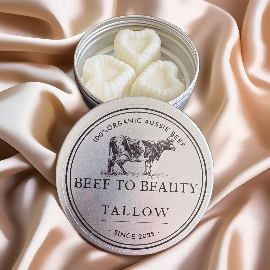 Mellow Tallow Hearts cakes x3 45g approx